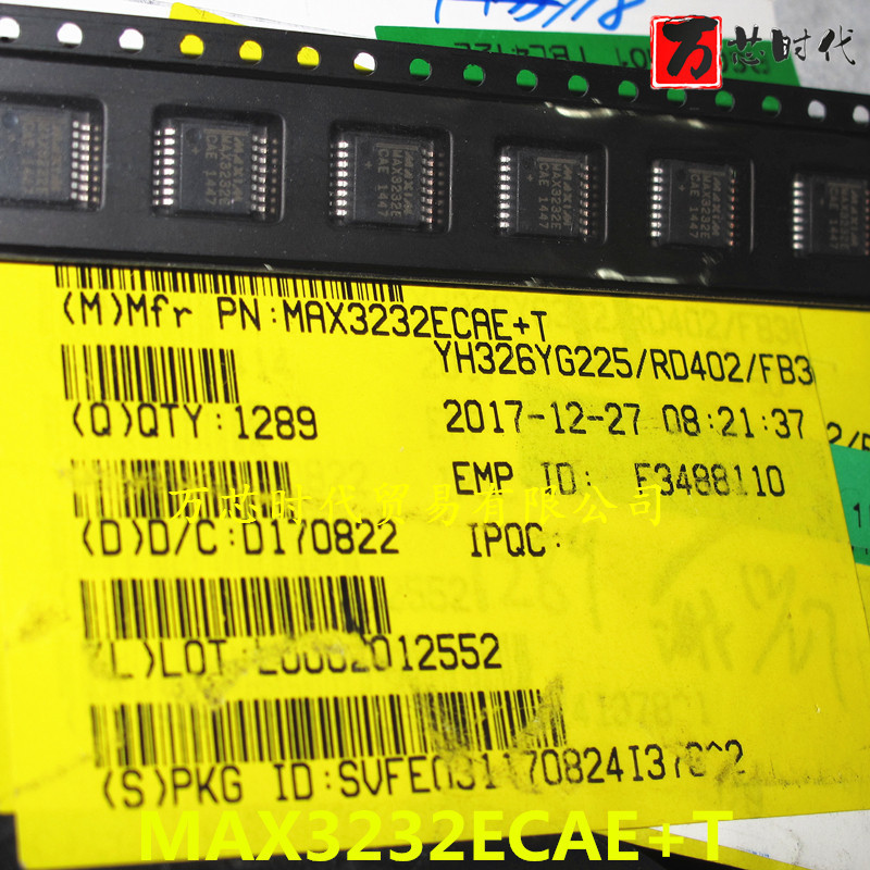 原装现货 MAX3232ECAE+T 封装SSOP16 接口芯片 量大价优
