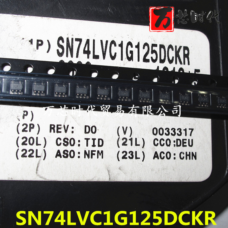 原装现货 SN74LVC1G125DCKR 封装SC70-5 逻辑芯片  量大价优