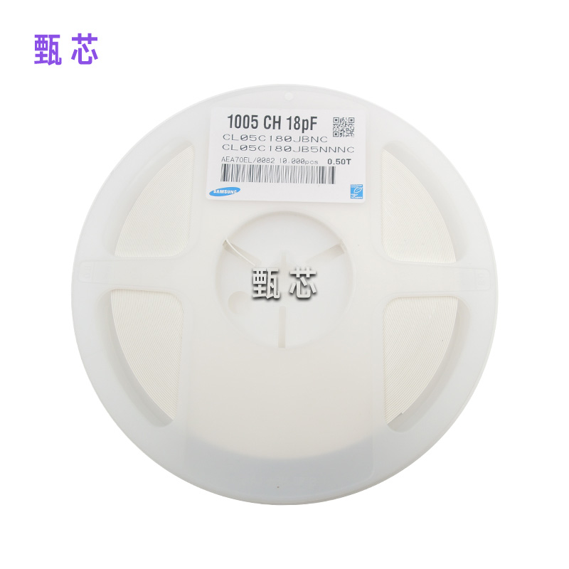 CL05C180JB5NNNC 贴片电容 18pF(180) ±5% 50V