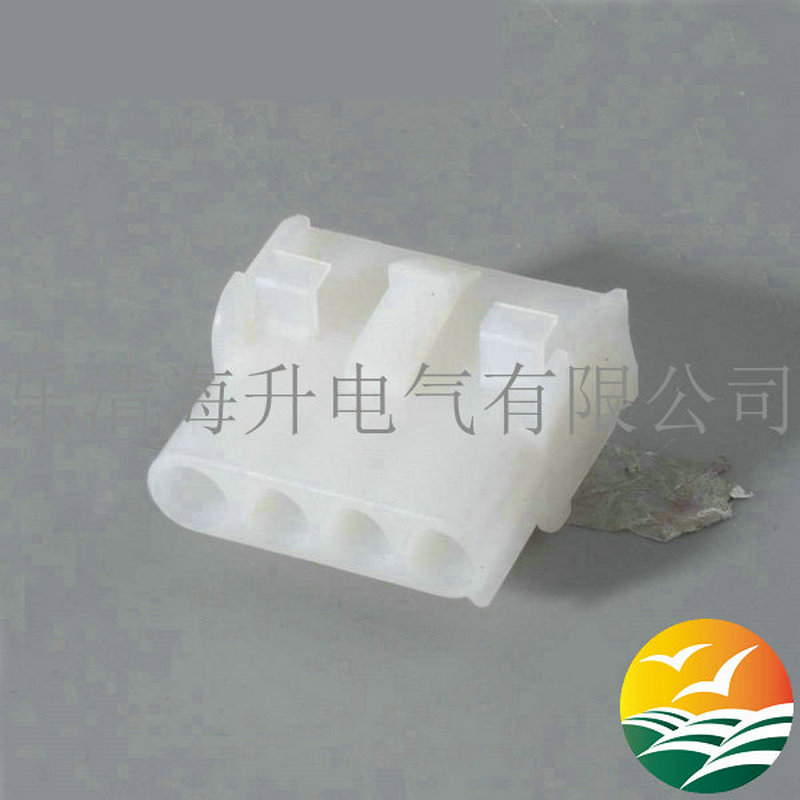 4孔白色连接器1-480703-0