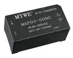 MPA03-SXXC 品牌MTWE ACDC 3W电源模块