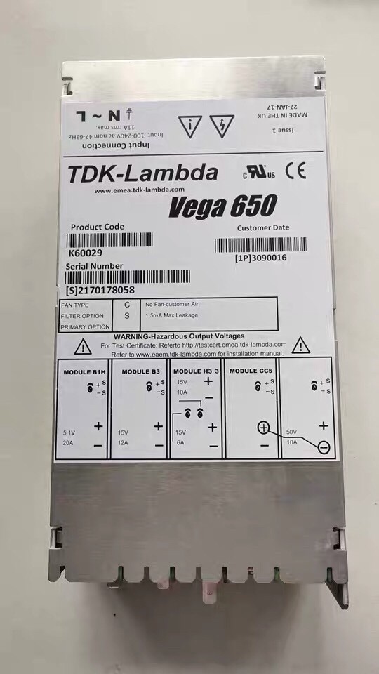 CTԴvega650,K60029     TDK-Lambda Vega450