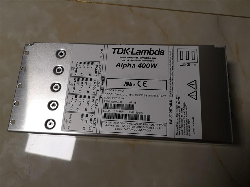 TDK-Lambda Alpha 400WרõԴCA400 24D_MFU 15.5/15.5E