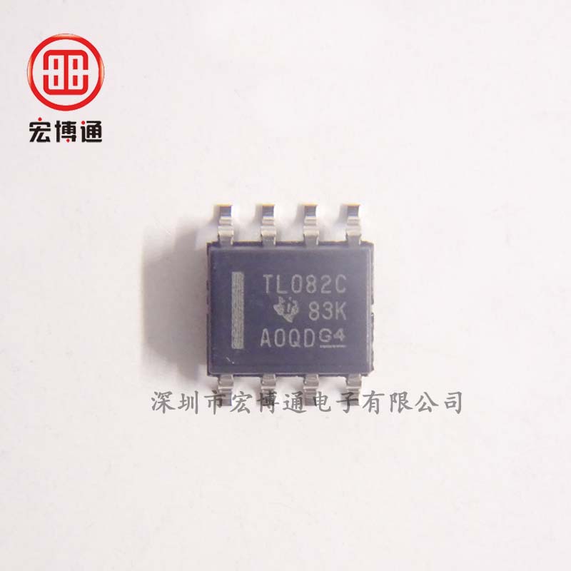 运算放大器 TL082CDR  TI/德州仪器