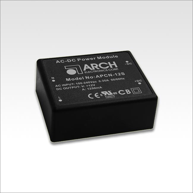 15W系列安装在PCB上开关电源APCN-24S APCN-12S APCN-5S APCN-15S