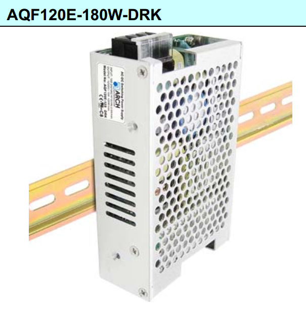 ARCH AC/DC开关电源AQF120E--180W系列DIN安装AQF120E-24S-DRK
