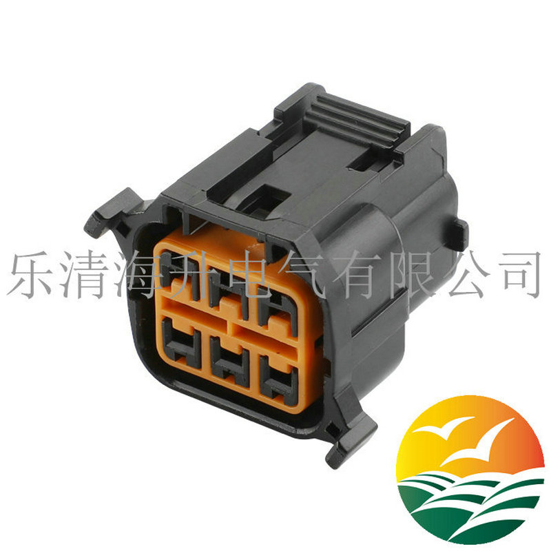 6孔黑色连接器HP066-06021