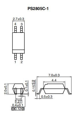RENESAS 晶体管输出  PS2805C-4-F3-A
