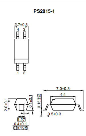 RENESAS 晶体管输出  PS2815-1-F3-A