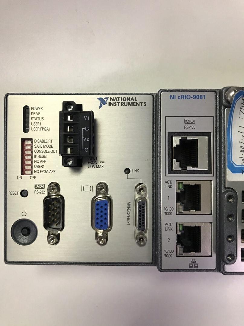 NI  cRIO-9081 CompactRIO 用于控制和监控应用的嵌入式控制器