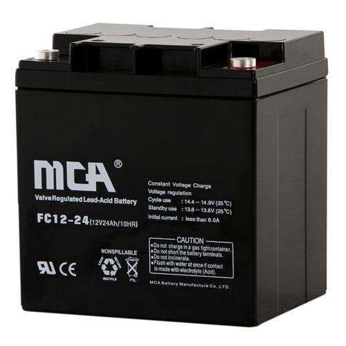 MCA蓄电池FC40-12直流屏EPS电源12V40AH现货
