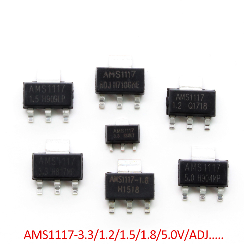 AMS1117-3.3V 1.2/1.5/1.8/5.0v/ADJѹԴоƬѹIC SOT223-3 ԭװ