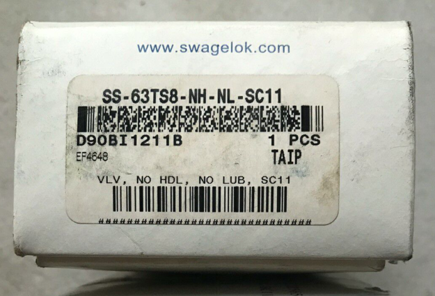 Swagelok世伟洛克气动球阀MS-131-SR SS-63TS8  SS-65TS16  MS-133-SR执行器