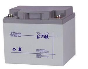 CTM蓄电池CT24-12常用型号12V24AH C20价格