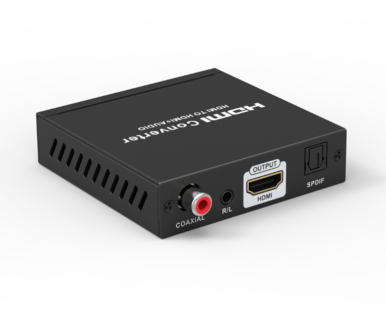HDMI音视频分离器hdmi转hdmi+光纤音频/同轴/3.5
