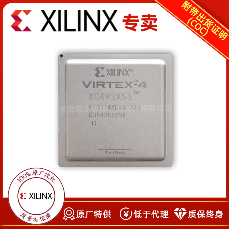 XILINX赛灵思代理XC5VLX155T-1FFG1136C